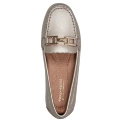 Sale Easy Spirit Mallorie Casual Loafers BronzePearlized