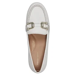 Best Easy Spirit Megan Casual Loafers WhiteLeather