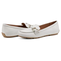 Best Easy Spirit Megan Casual Loafers WhiteLeather