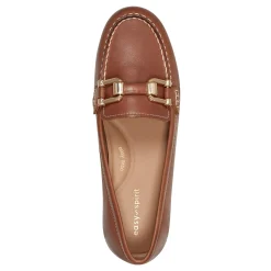 New Easy Spirit Megan Casual Loafers BrownLeather