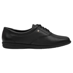 Sale Easy Spirit Motion Leather Oxfords BlackLeather