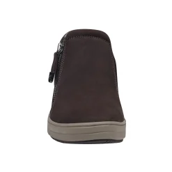 Hot Easy Spirit Novia Casual Ankle Booties BrownNubuck