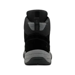 New Easy Spirit Nylaa Lace Up Hiker Booties BlackSuede