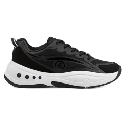 Hot Easy Spirit Pacer Lace Up Sneakers BlackMesh