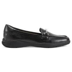 Outlet Easy Spirit Paula Casual Loafers BlackLeather