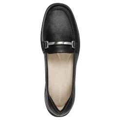 Outlet Easy Spirit Paula Casual Loafers BlackLeather
