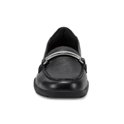 Outlet Easy Spirit Paula Casual Loafers BlackLeather