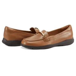 Clearance Easy Spirit Paula Casual Loafers BrownLeather