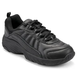 New Easy Spirit Punter Athletic Shoes BlackLeather