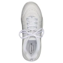 Best Easy Spirit Punter Athletic Shoes WhiteGreyLeather