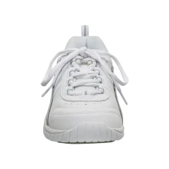Best Easy Spirit Punter Athletic Shoes WhiteGreyLeather