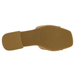 Best Easy Spirit Quincie Flat Slide Sandals NudeLeather