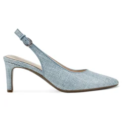 Best Easy Spirit Raveen Slingback Pumps LightBlueRaffia