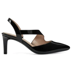 Sale Easy Spirit Recruit Slingback Pumps BlackPatent
