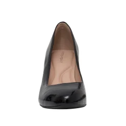 Clearance Easy Spirit Riley Hidden Platform Pumps BlackPatent