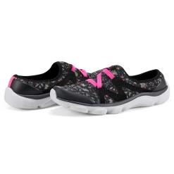 Outlet Easy Spirit Riptide Clogs BlackFloral