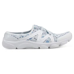 Best Easy Spirit Riptide Clogs White/BlueFloral