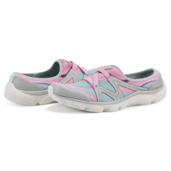 New Easy Spirit Riptide Clogs GreyPinkMulti