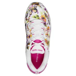 Easy Spirit Romy Leather Walking Shoes FloralButterflyPrint