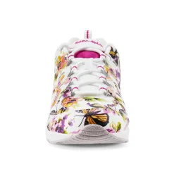Easy Spirit Romy Leather Walking Shoes FloralButterflyPrint
