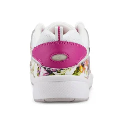 Easy Spirit Romy Leather Walking Shoes FloralButterflyPrint