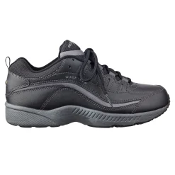 Discount Easy Spirit Romy Leather Walking Shoes BlackLeather