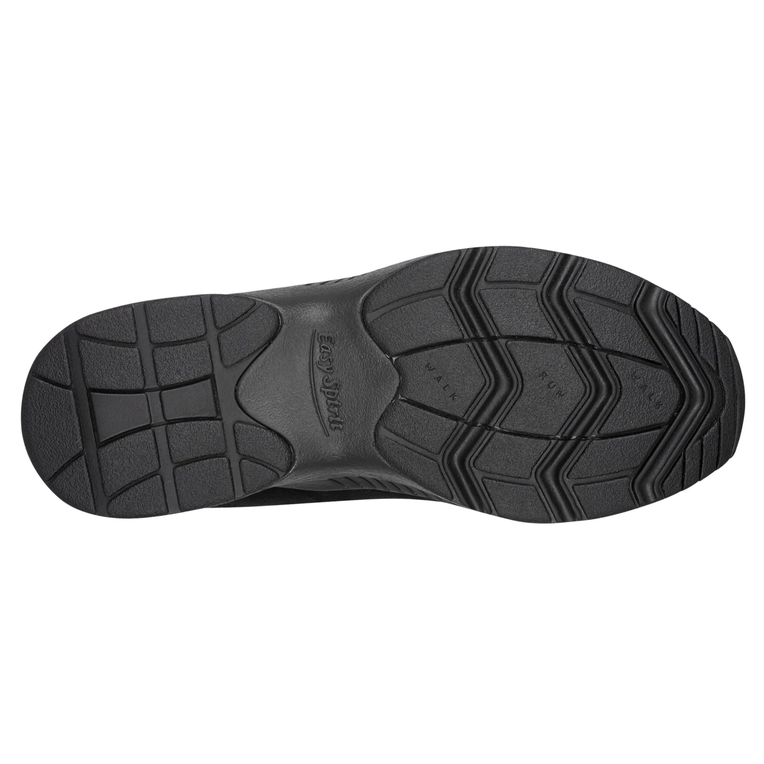 Online Easy Spirit Romy Suede Walking Shoe BlackLeopardSuede