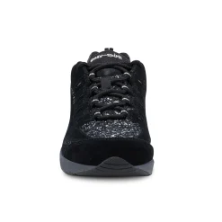 Clearance Easy Spirit Romy Walking Shoes BlackSilverGlitter