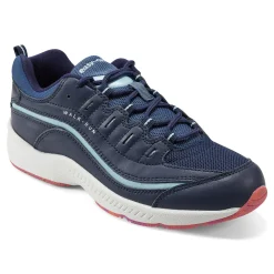 New Easy Spirit Romy Walking Shoes NavyLeather