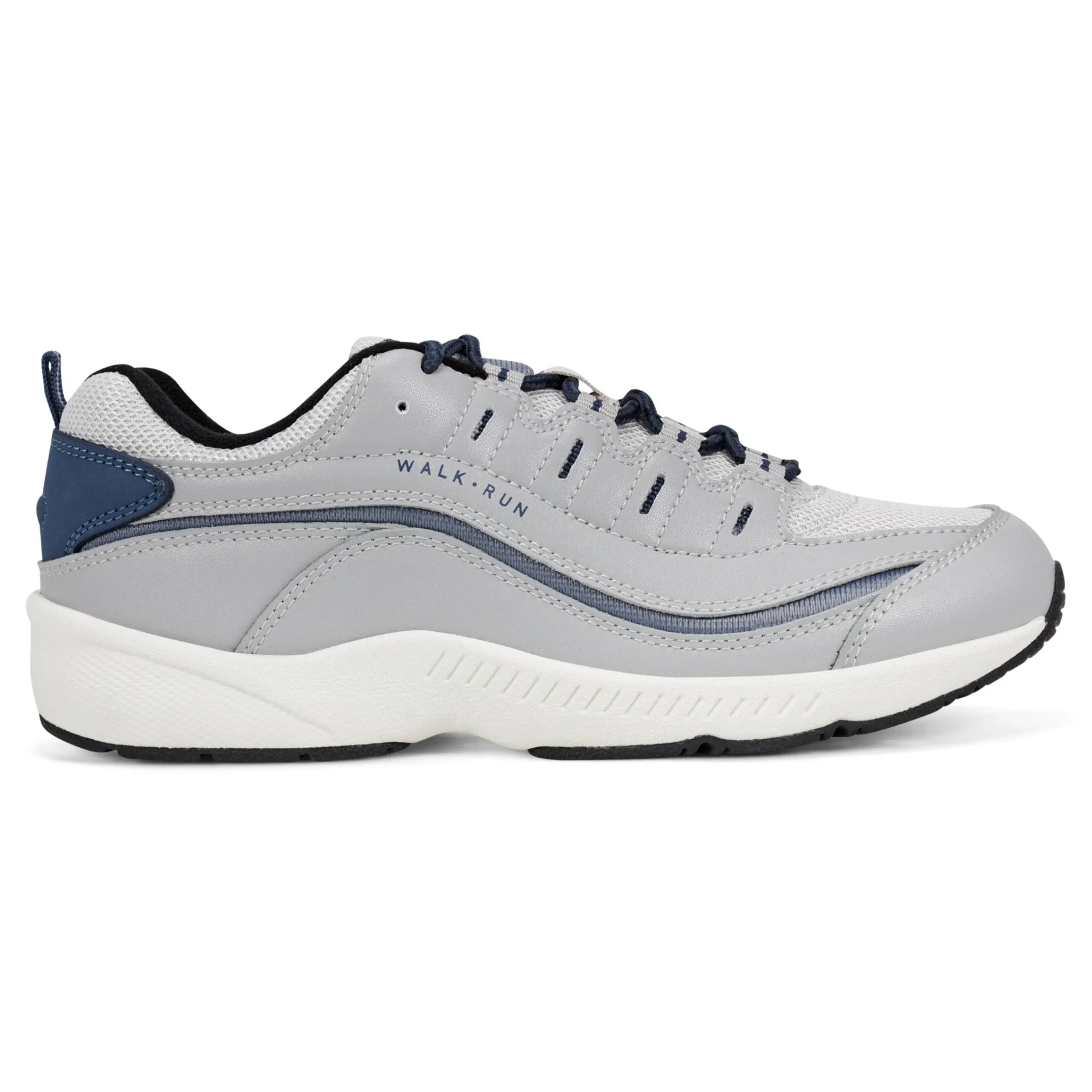 Easy Spirit Romy Walking Shoes GreyLeather