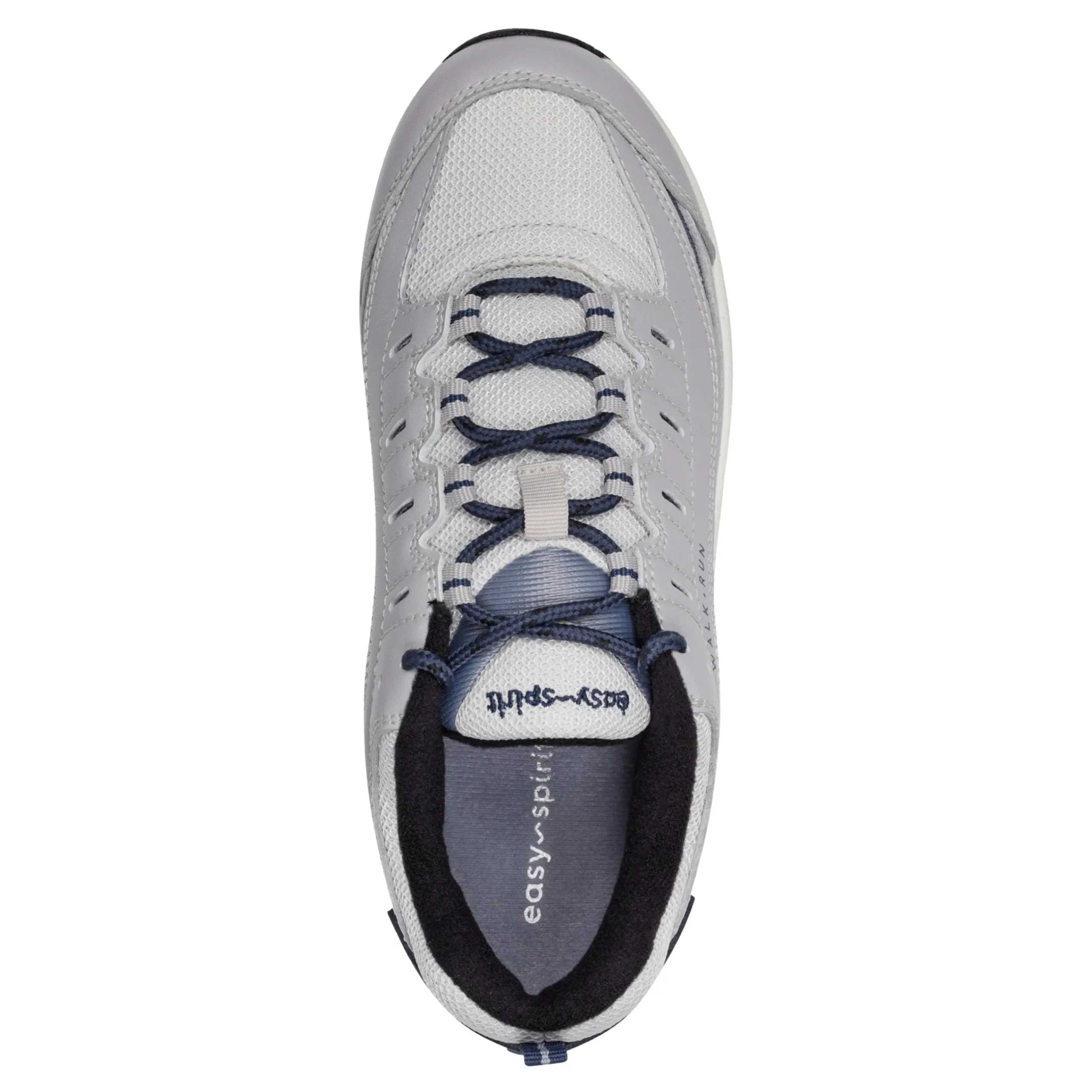 Easy Spirit Romy Walking Shoes GreyLeather