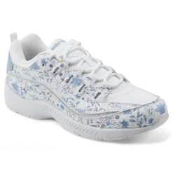 Online Easy Spirit Romy Walking Shoes White/BlueFloral