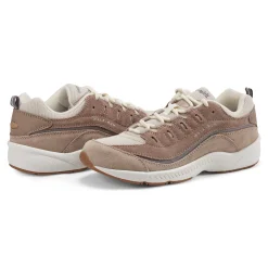 New Easy Spirit Romy Walking Shoes TaupeSuede