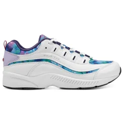 Sale Easy Spirit Romy Walking Shoes White/BlueMulti