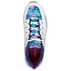 Sale Easy Spirit Romy Walking Shoes White/BlueMulti