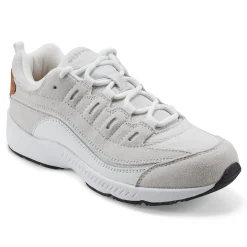 Online Easy Spirit Romy Walking Shoes WhiteSuede