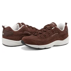 Online Easy Spirit Romy Walking Shoes ChocolateBrownSuede