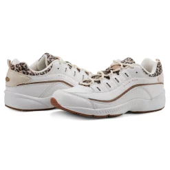 Easy Spirit Romy Walking Shoes WhiteLeopard