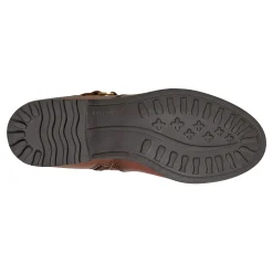 Hot Easy Spirit Roslyn Ankle Booties BrownLeather