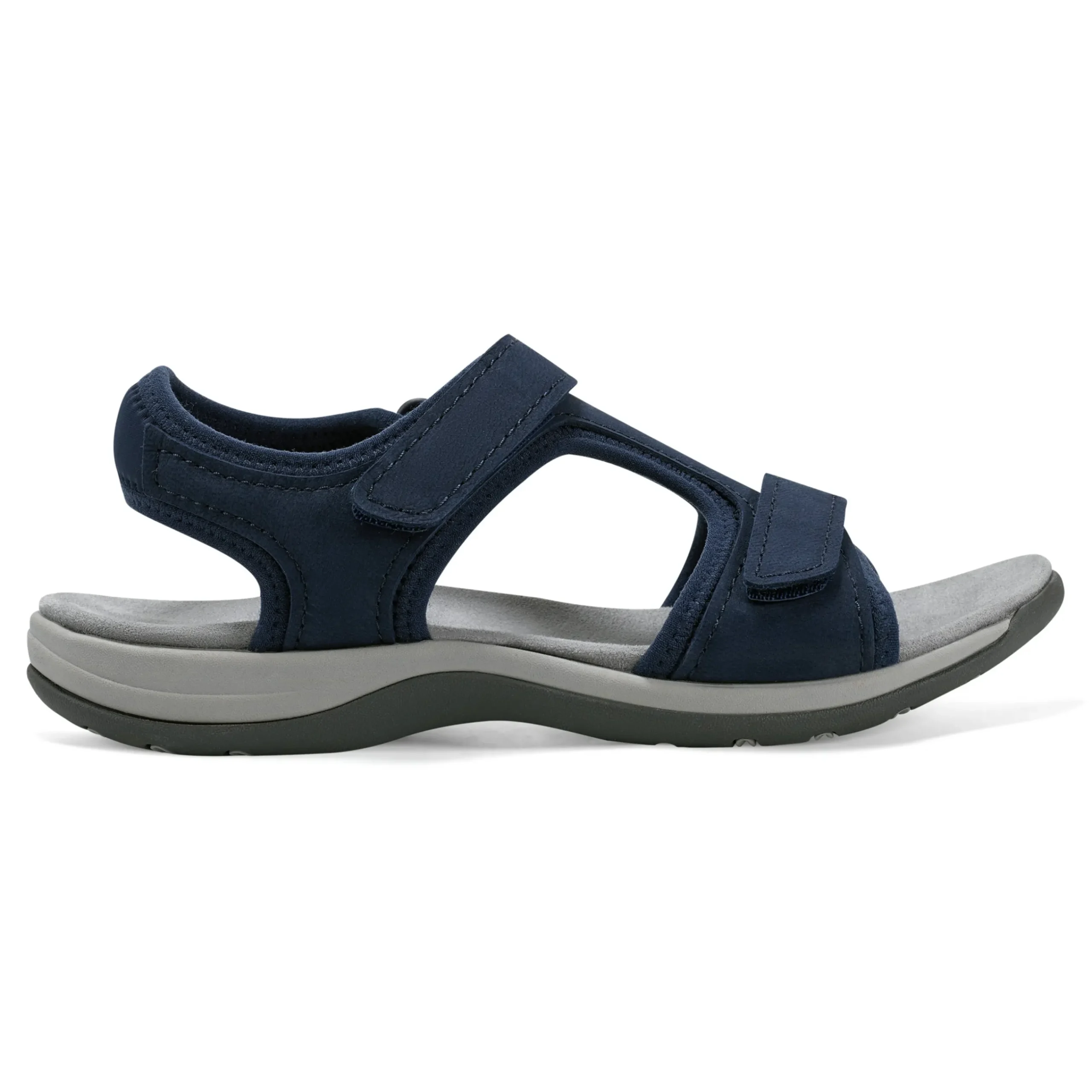 Hot Easy Spirit Saffy Flat Sandals DarkBlue