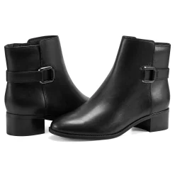 Sale Easy Spirit Sahara Casual Booties BlackLeather