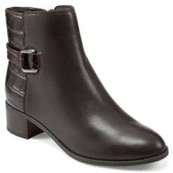 Easy Spirit Sahara Casual Booties BrownLeather