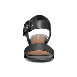 Online Easy Spirit Selina Heeled Sandals BlackLeather
