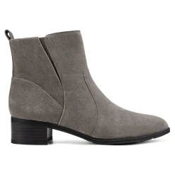 New Easy Spirit Serena Booties TaupeSuede