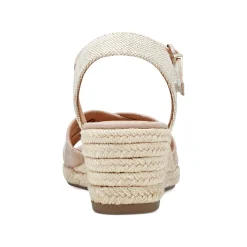 Sale Easy Spirit Shandra Wedge Sandals LightPinkSuede