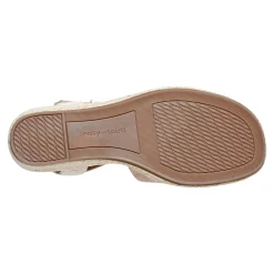 Sale Easy Spirit Shandra Wedge Sandals LightPinkSuede