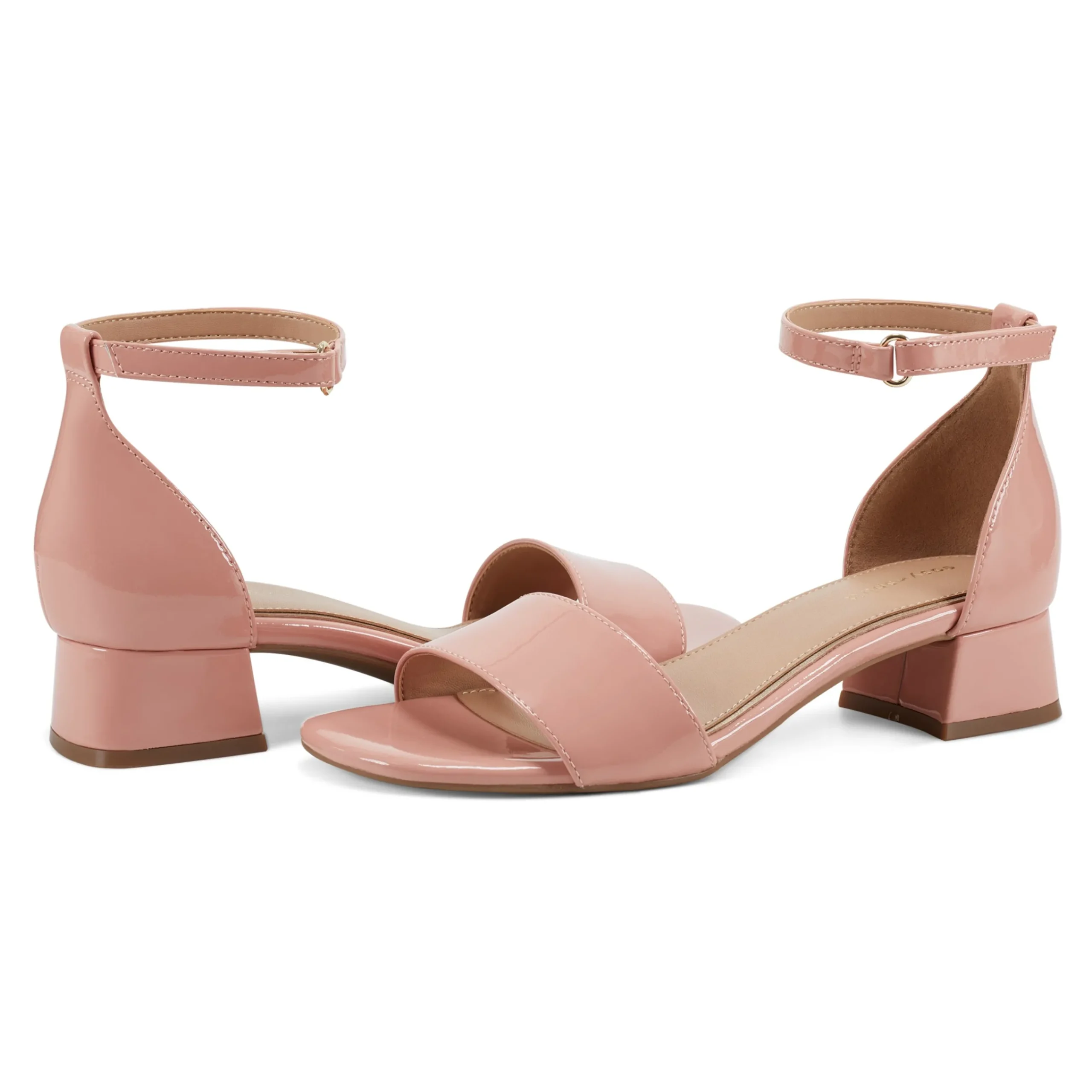 Online Easy Spirit Sheila Block Heel Dress Sandals PinkPatent
