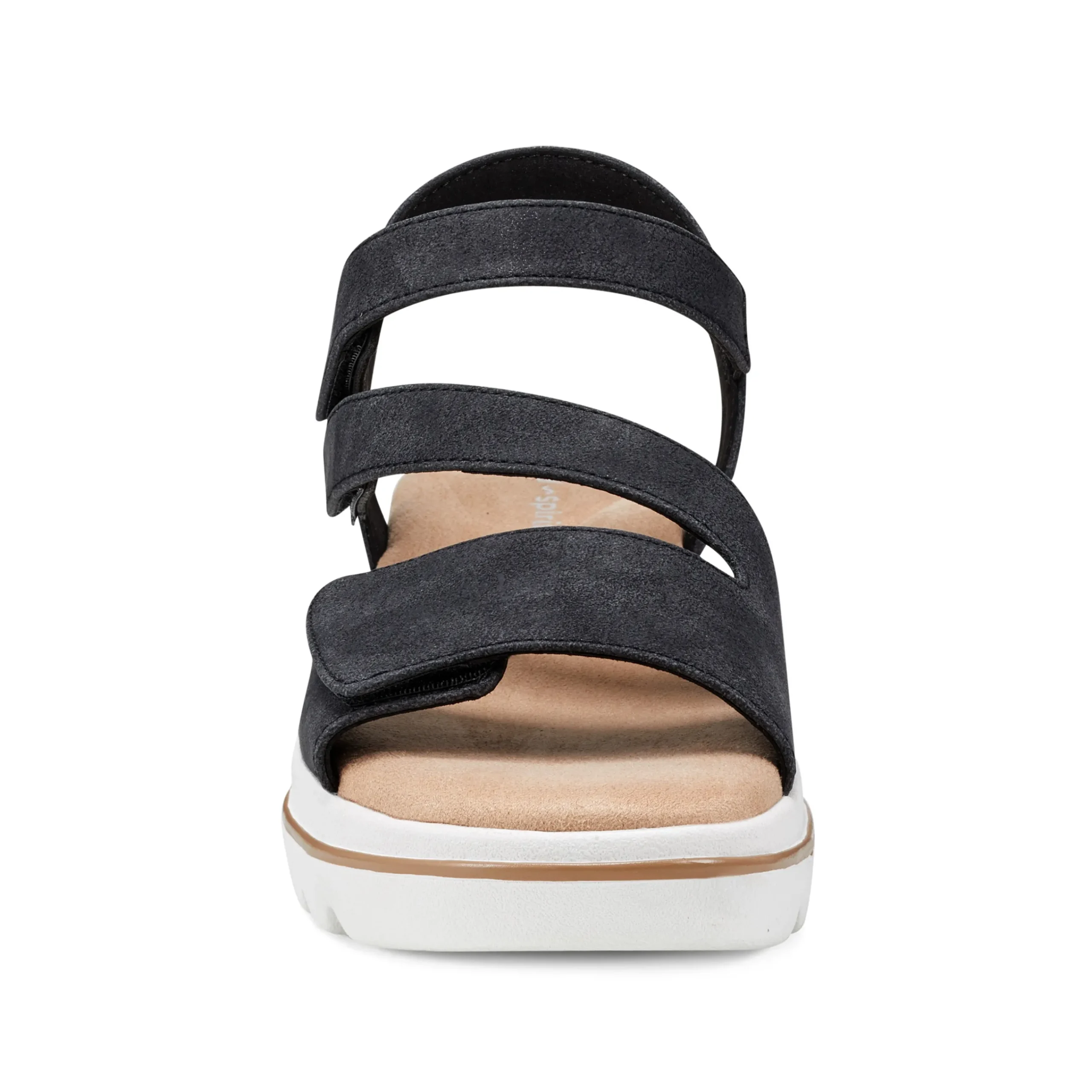 Best Easy Spirit Shirley Platform Wedge Sandals Black