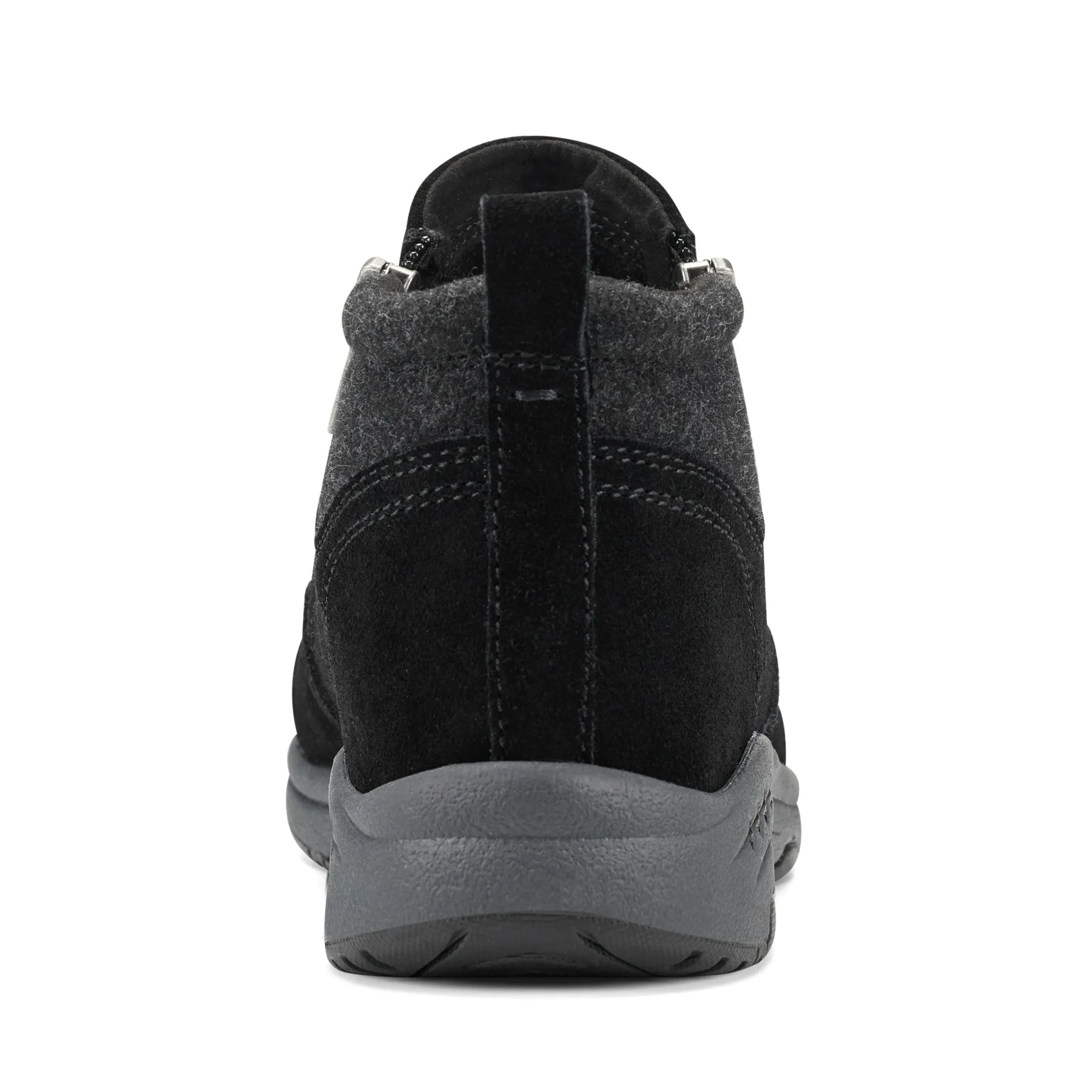 Hot Easy Spirit Shuffle Ankle Booties BlackSuede