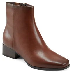 Easy Spirit Sidney Dress Booties BrownLeather